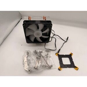 PANO-MOUNTS CPU Air Cooler 120mm ARGB PWM 4Pin PC Fan 4 Heat Pipes 210W TDP